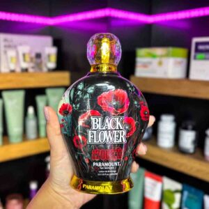 لوسیون سولاریوم پارامونت مدل BLACK FLOWER حجم 400 میل کد (3132)