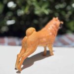 اکشن فیگور مدل حیوانات طرح سگ آکیتا کد (2204)