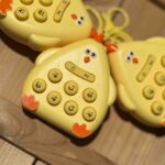 پاپت گیم موزیکال و چراغدار طرح جوجه کد (8487)