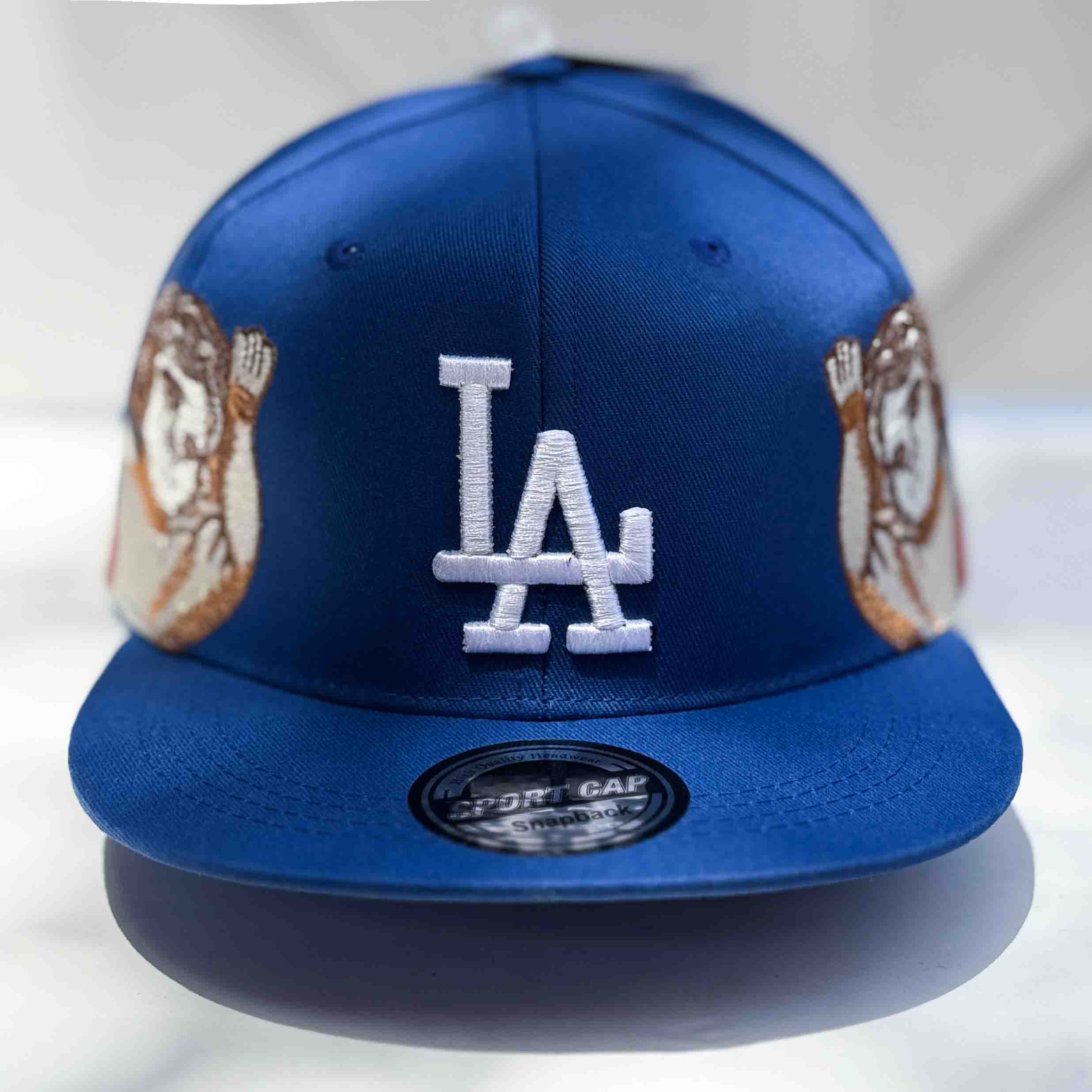 LA code linen cap (4004)