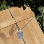 گردنبند استیل طرح کوروش کبیر کد (5250)