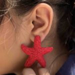 گوشواره ترند کنفی طرح ستاره کد (8761)