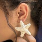 گوشواره ترند کنفی طرح ستاره کد (8761)