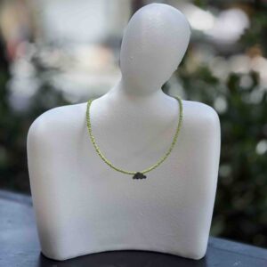 گردنبند پلاک طرح ابر کد (8559)