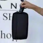کیف دستی چرم مصنوعی و برزنتی کد (6653)