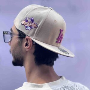 کلاه کپ کتان LA کد (4017)