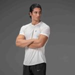تیشرت تنفسی فلامنت سوزنی کشی کد (4544)