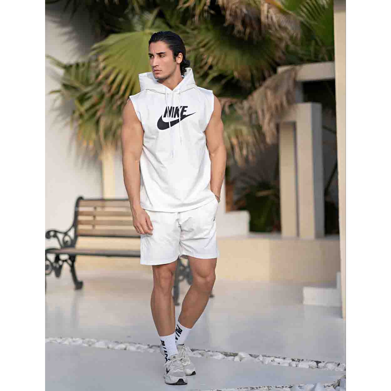 ست وست شلوارک NIKE اسپرت کد (4530)