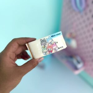 دستمال مرطوب جیبی طرح لبوبو کد (2698)
