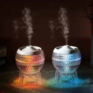 دستگاه بخور سرد مدل کوزه پایه دار همراه با چراغ خواب کد (8509)
