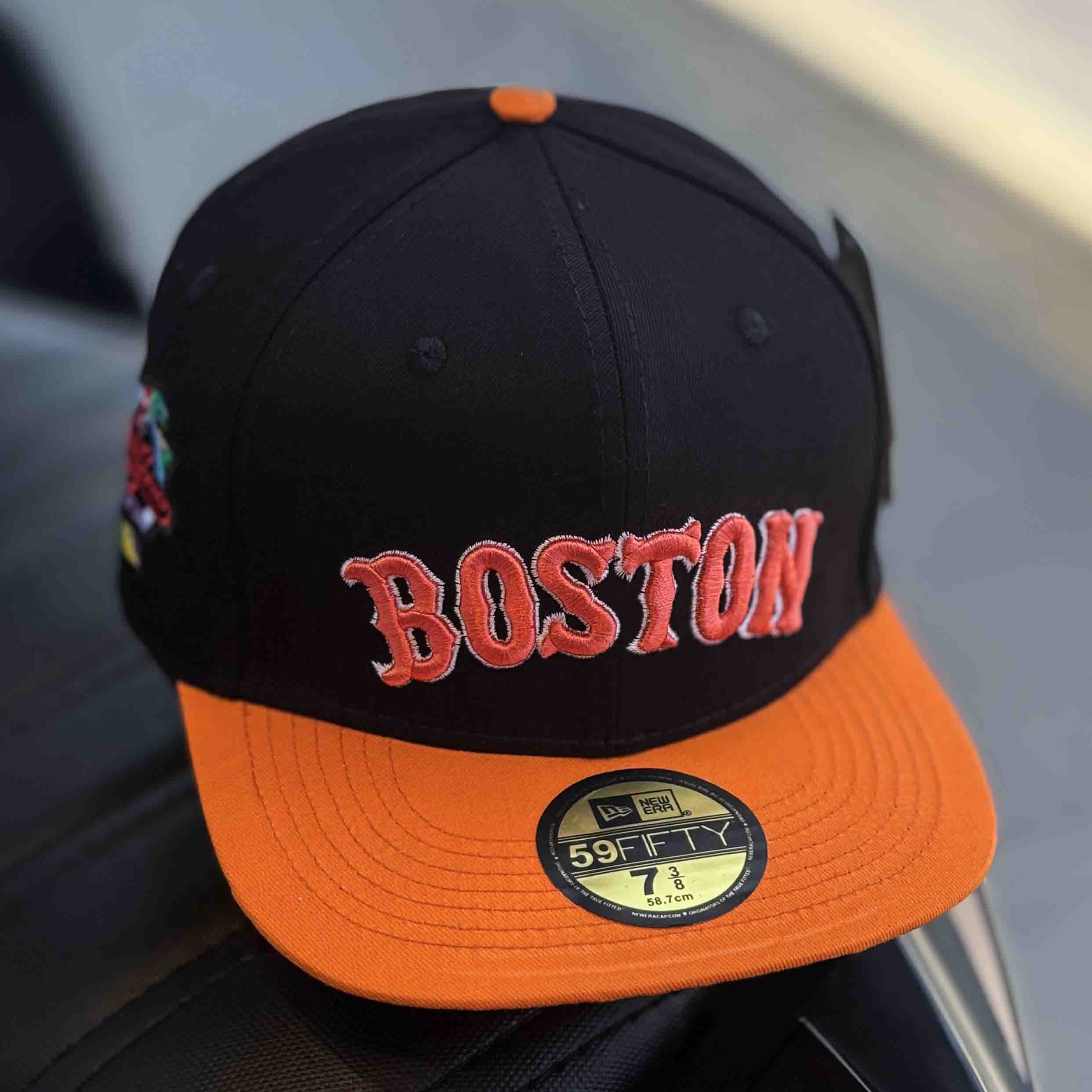 کلاه کپ کتان BOSTON کد (4032)